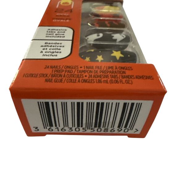 Sally Hansen x Reese’s Halloween Nails 24 Oval Mix Ghost Spider Pumpkin NIB - Picture 4 of 5